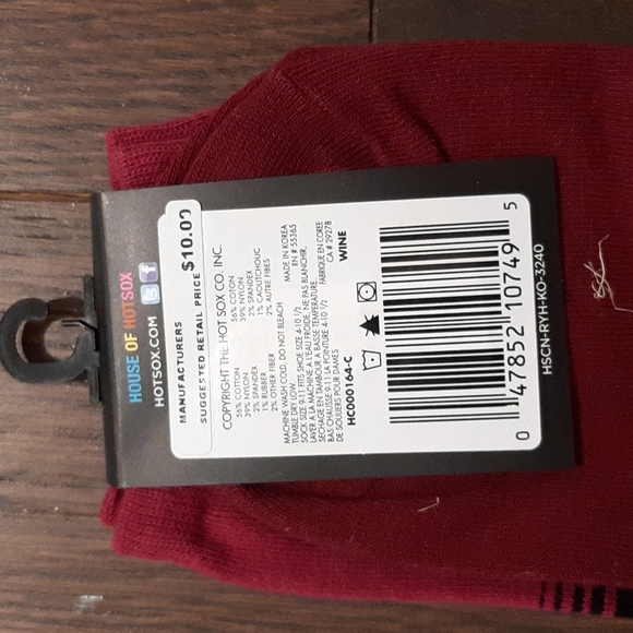 NWT Socks - Hot Sox Collection Famous Artist Series - Picture 2 of 3